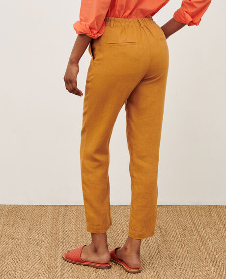 MARGUERITE - Cigarette trousers 36 brown 2spa230f03