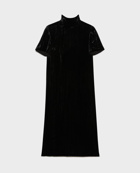 Velour midi dress 4216 black_beauty 2wdr259v19