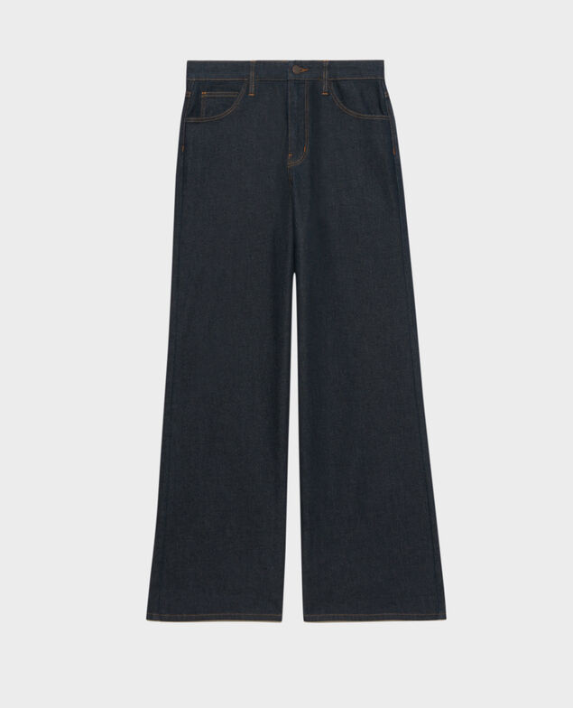 FLARE - High waisted flared jeans 4252 denim rinse Neuflizo