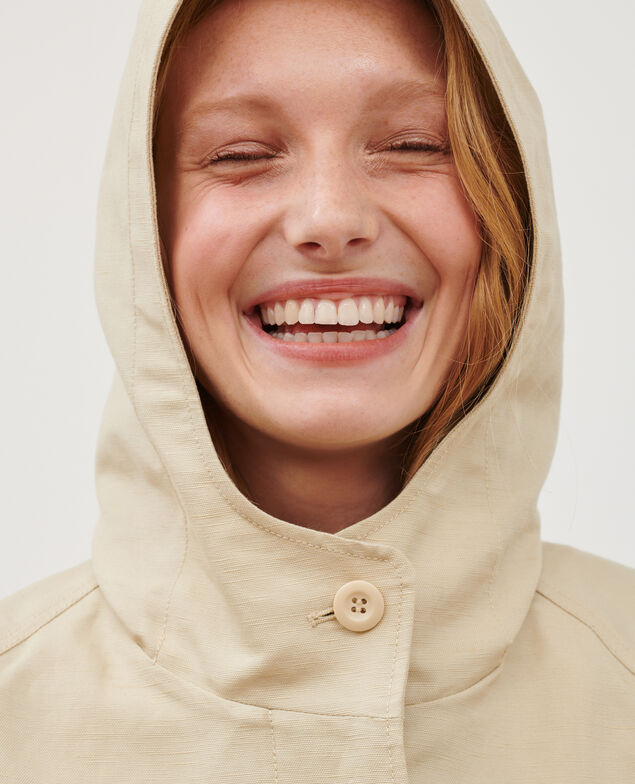 Linen blend jacket