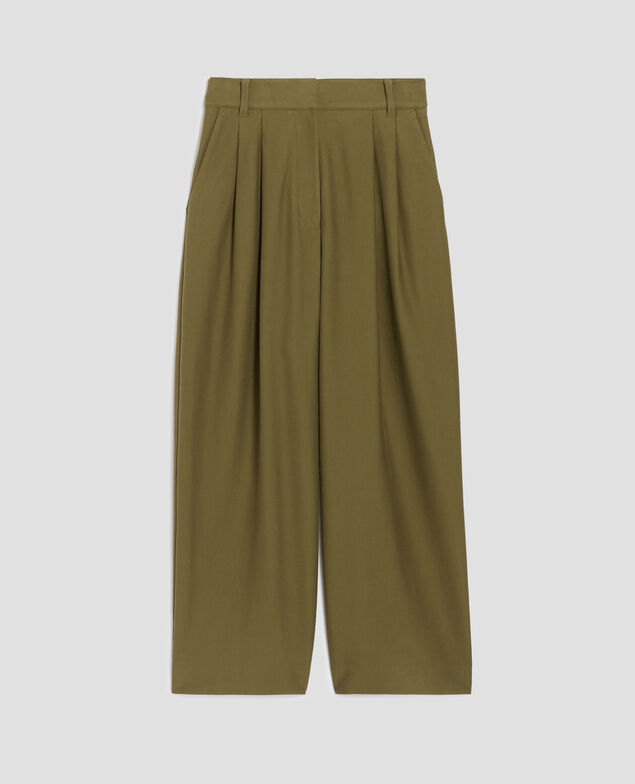 PEGGY - Carrot trousers H570 military olive 4spj130