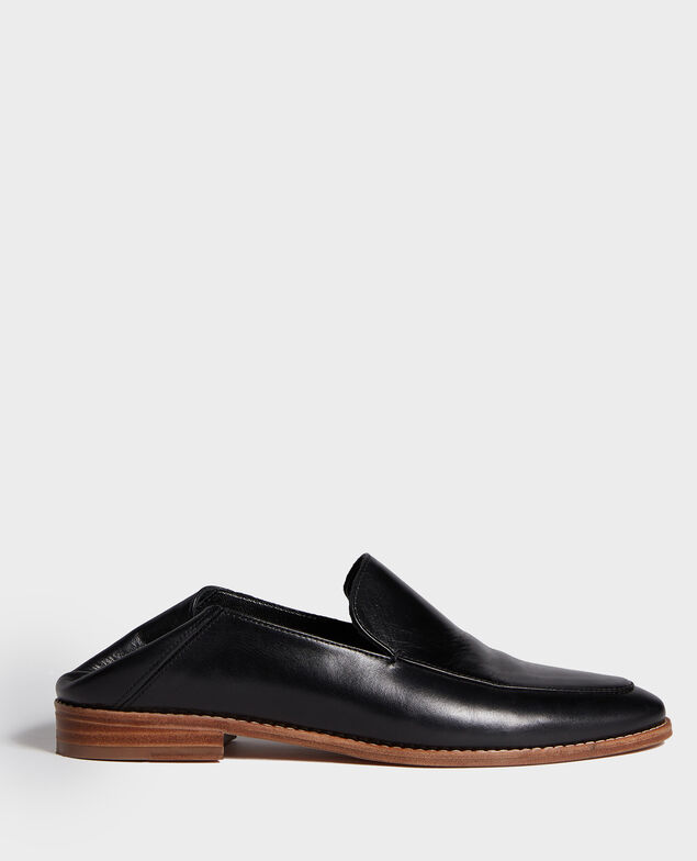 Leather mocassins Black beauty