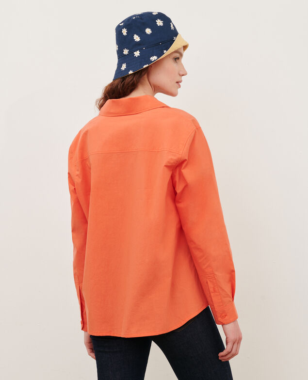 Loose cotton kaftan shirt
