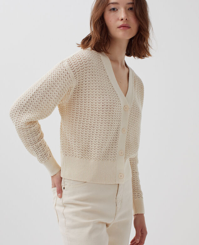 Long-sleeve cardigan H304 albore