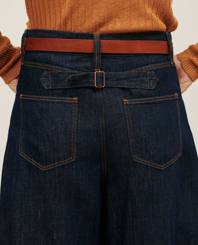 PEGGY - Denim carrot trousers 0681 rinse denim 3spe197c66