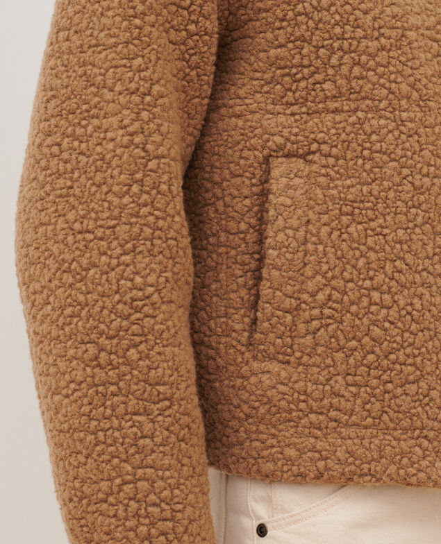 Wool blend jacket