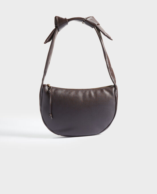 NOEMIE - Soft leather bag 8884 34 BROWN