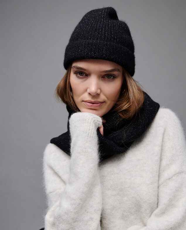 Alpaca blend round neck jumper