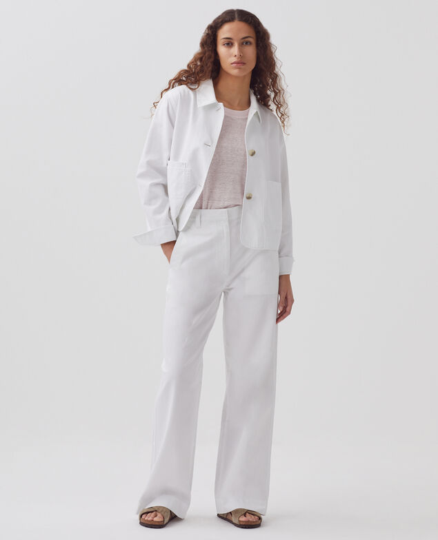 Workwear jacket H001 brillant white