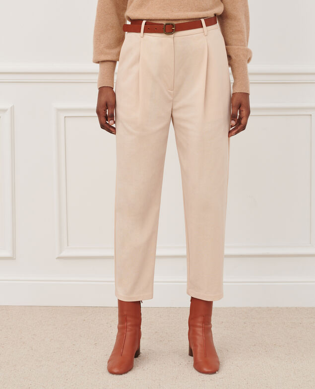 Cigarette trousers 31 beige