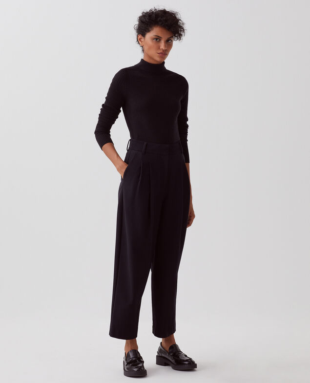PEGGY - Carrot trousers H091 black beauty