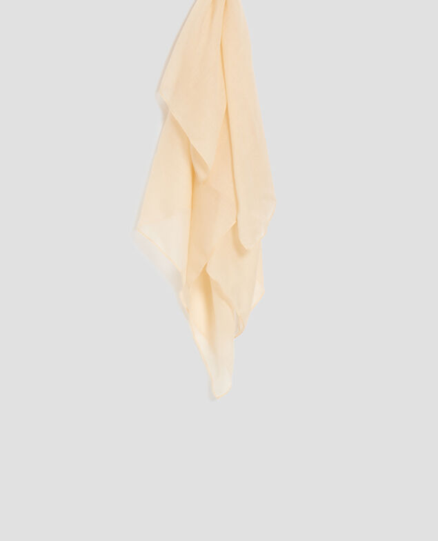 Wool scarf J300 natural