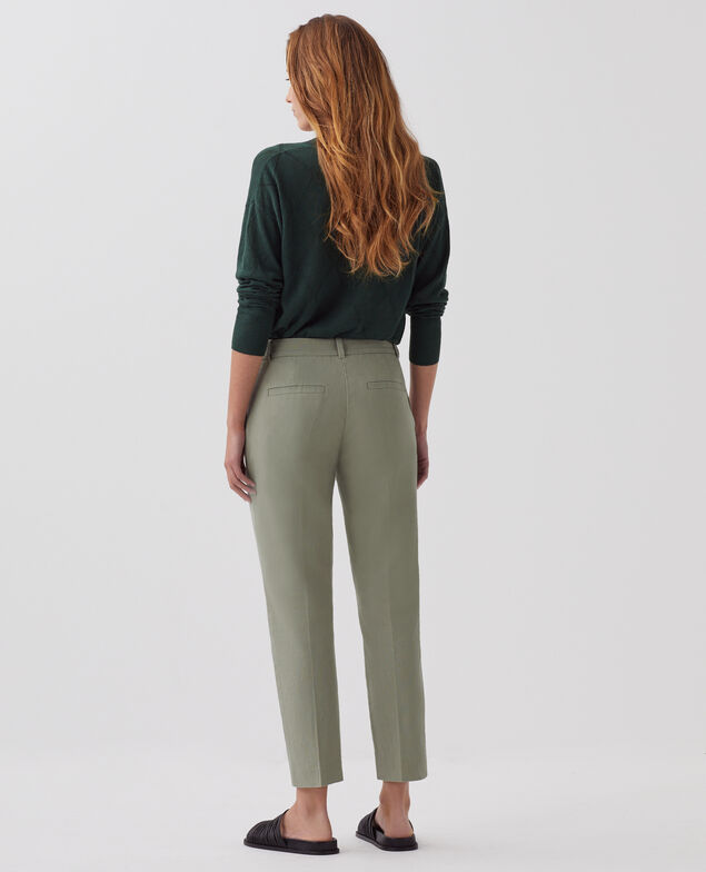 MARGUERITE - Cigarette trousers J050 shadow gray