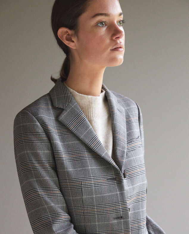Suit-style jacket Black