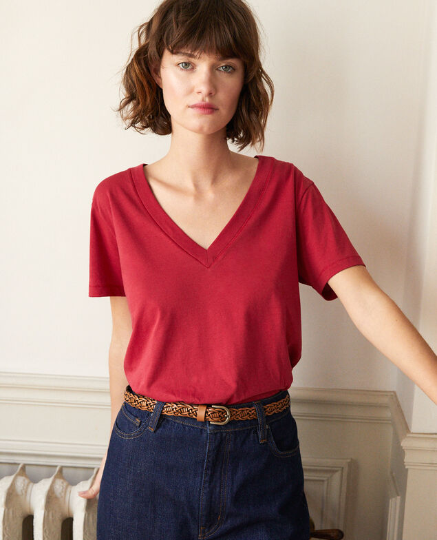 Léon T-shirt 3918 rio_red