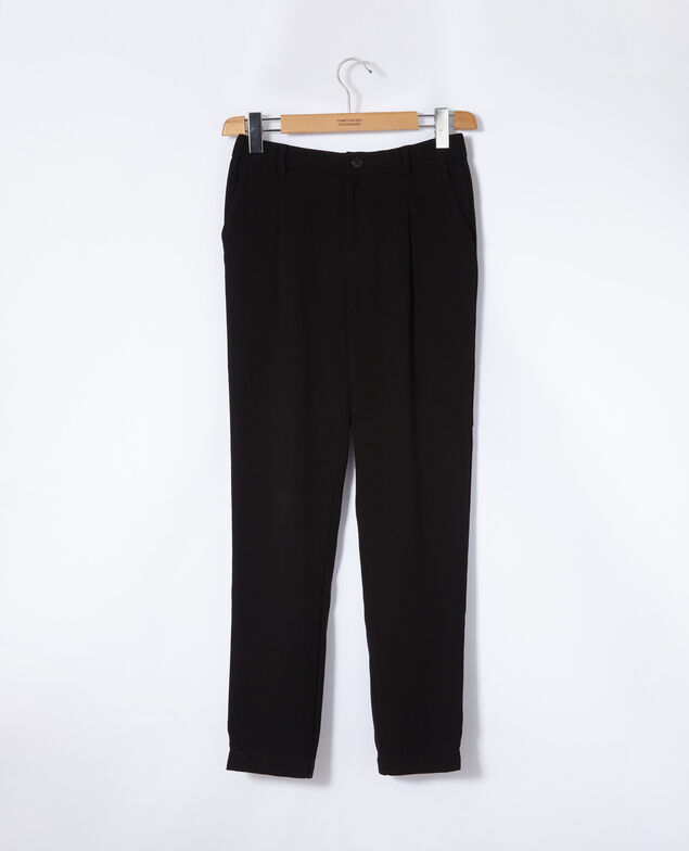 Suit-style trousers Black