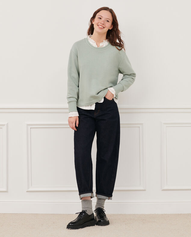 Cotton sweatshirt 54 green