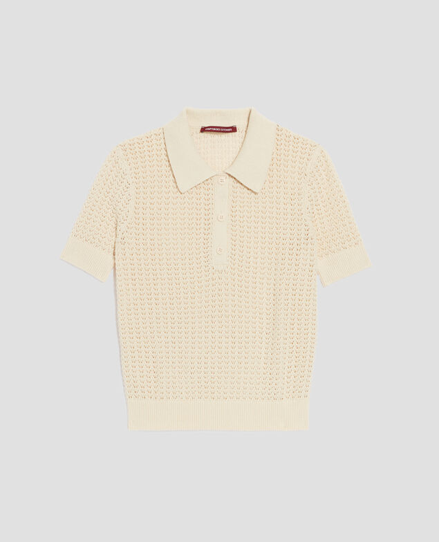 Short-sleeve polo jumper H304 albore