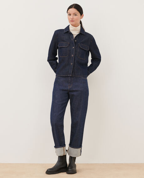 Denim jacket 0681 rinse denim 3sjd195c66