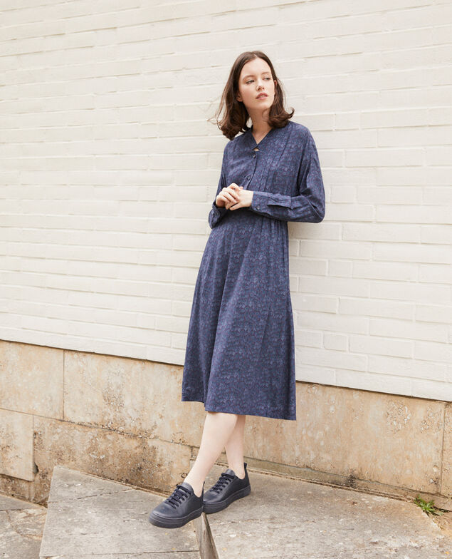 Printed dress Blue