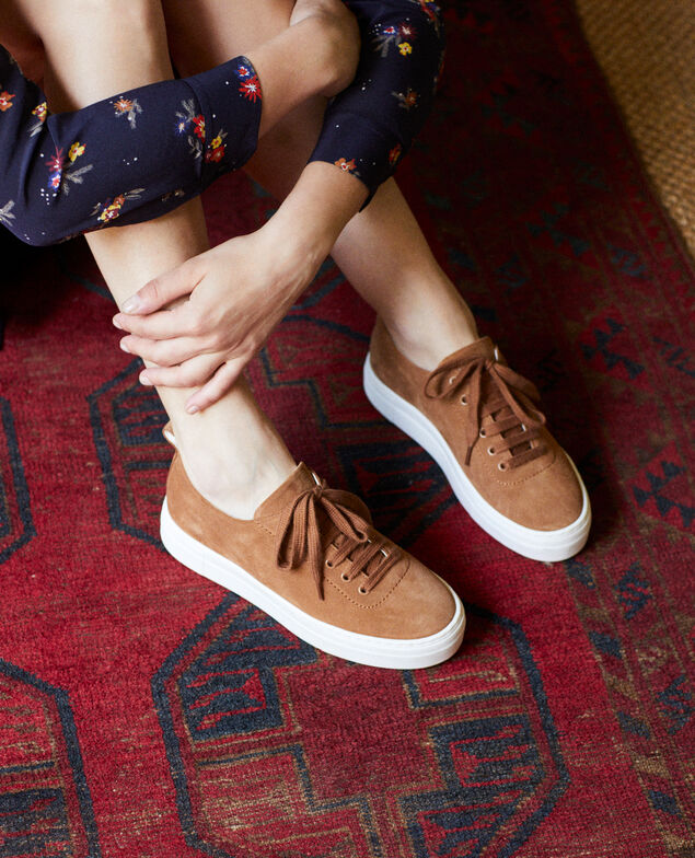 Platform sneakers  Camel