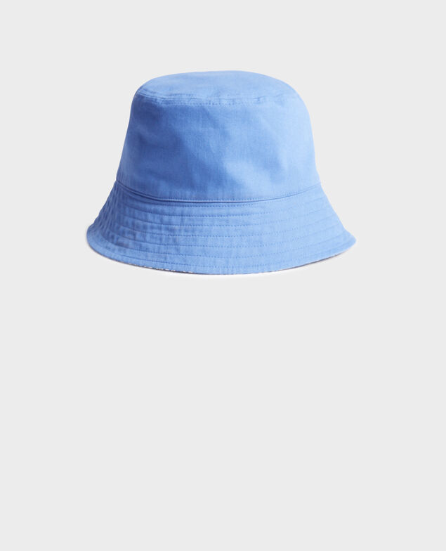 Reversible floral bucket hat 92 print blue