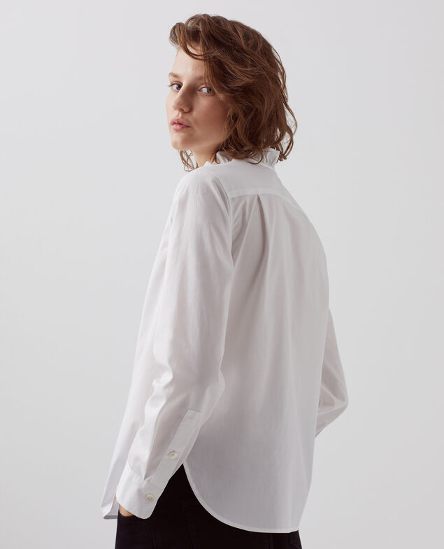 Cotton poplin shirt