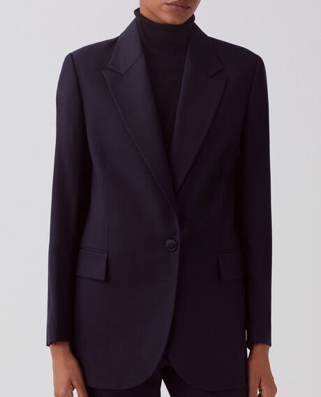 Wool blazer 7012c 69 navy 2wja094w04