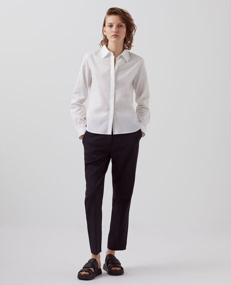 Cotton shirt 8885 00 white 2wsh189c54