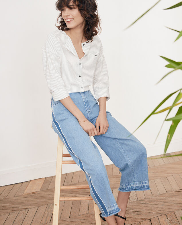 Cropped jeans Vintage wash
