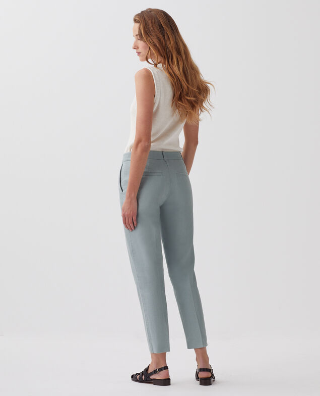MARGUERITE - Cigarette trousers J620 slate blue