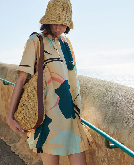 Shirt dress 0403 birdy sand 3sdr293c11
