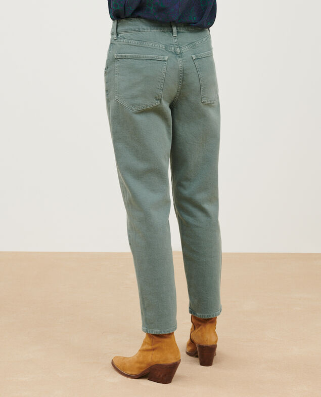 RITA - Slouchy jeans A592 dark green denim