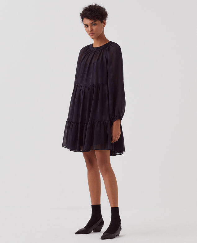 Floaty mini dress H695 night sky