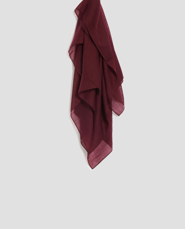 Wool scarf J380 decadent chocolate