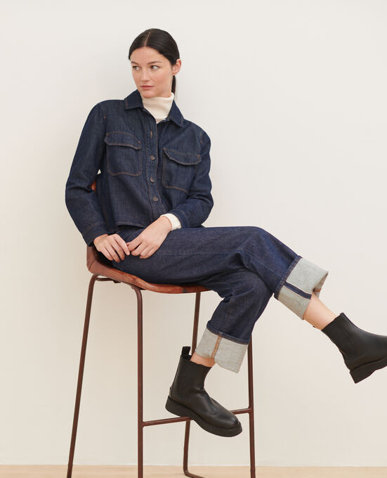 Denim jacket 0681 RINSE DENIM