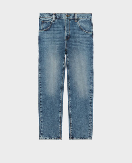 RITA - SLOUCHY - Loose cotton jeans Vintage mid wash Peronac