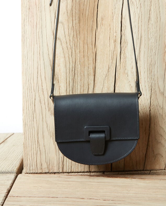 Small half-moon bag Noir