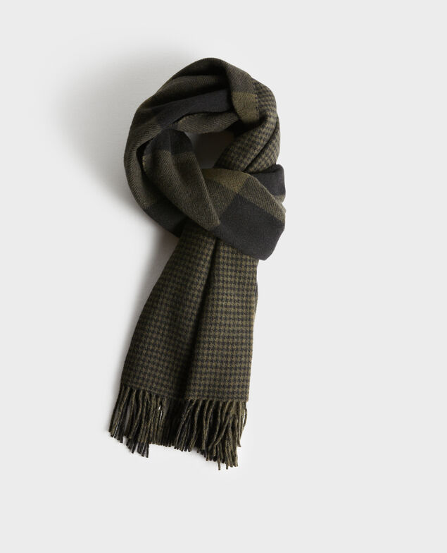 Check scarf 7290 58_green