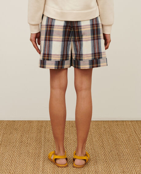 Check shorts 0180 wine 3spa043c13