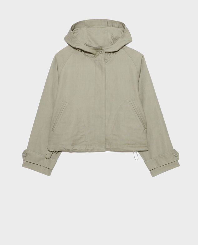 Linen blend jacket