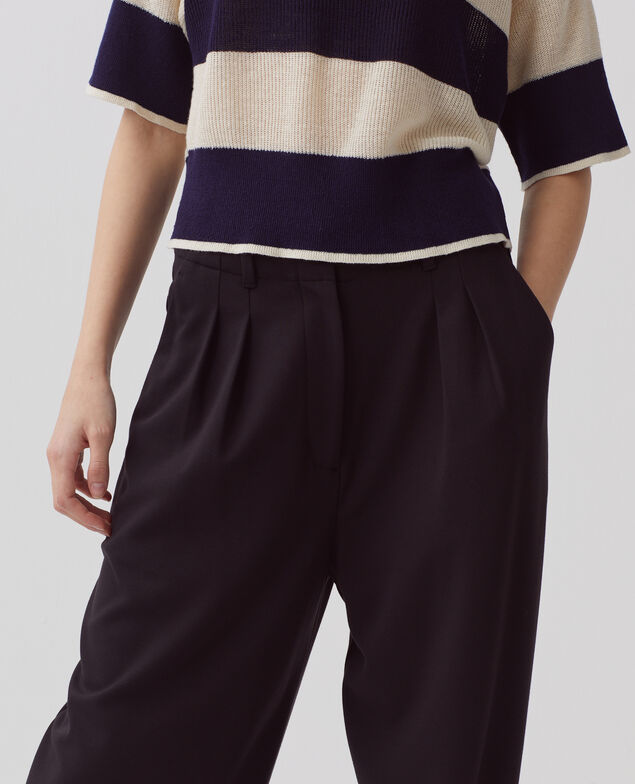 YVONNE - Loose silky trousers