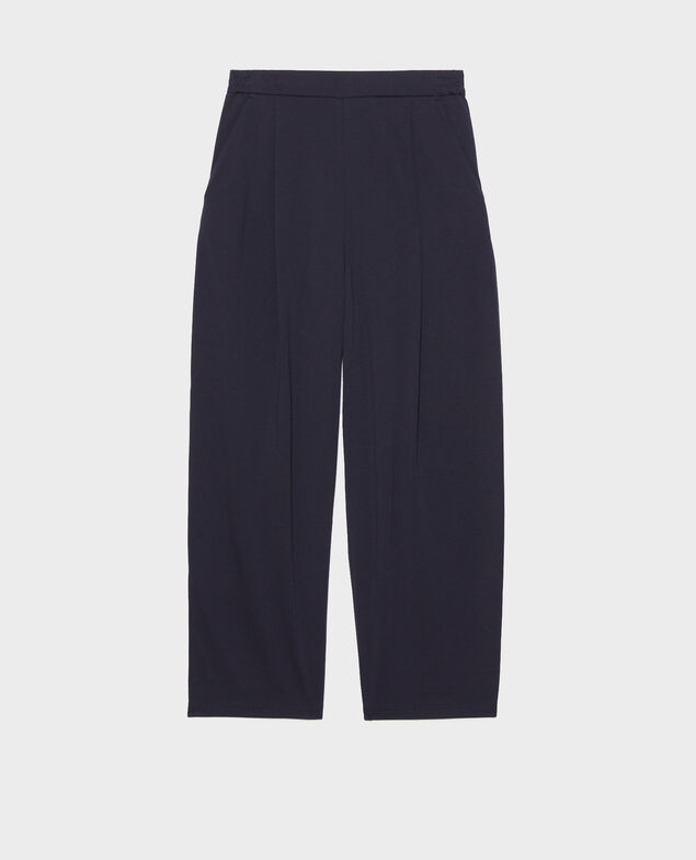 Cotton blend trousers 7012c 69 navy
