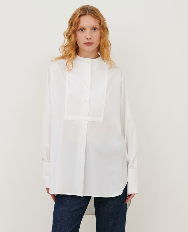 Cotton shirt 4235 optical white