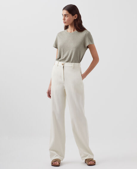 BLANDINE - Straight trousers