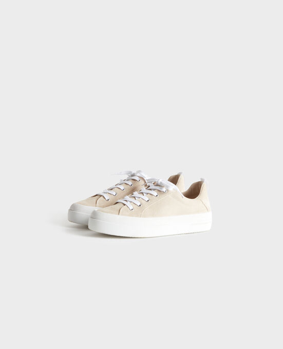 BILLIE - Leather sneakers 7003 30 NATURAL