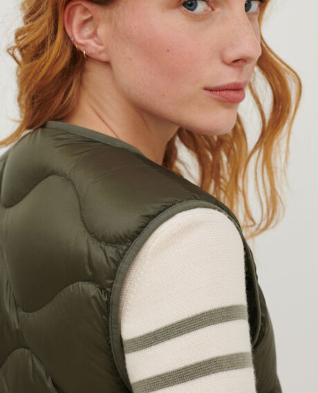 PLUME - Bodywarmer 0380 sea turtle green 3sja298n03