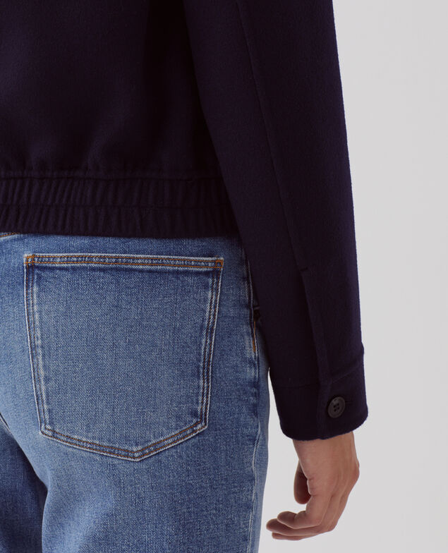 Wool blend jacket