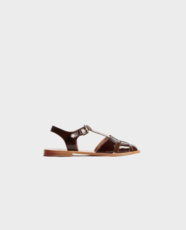 Patent leather sandals Mole