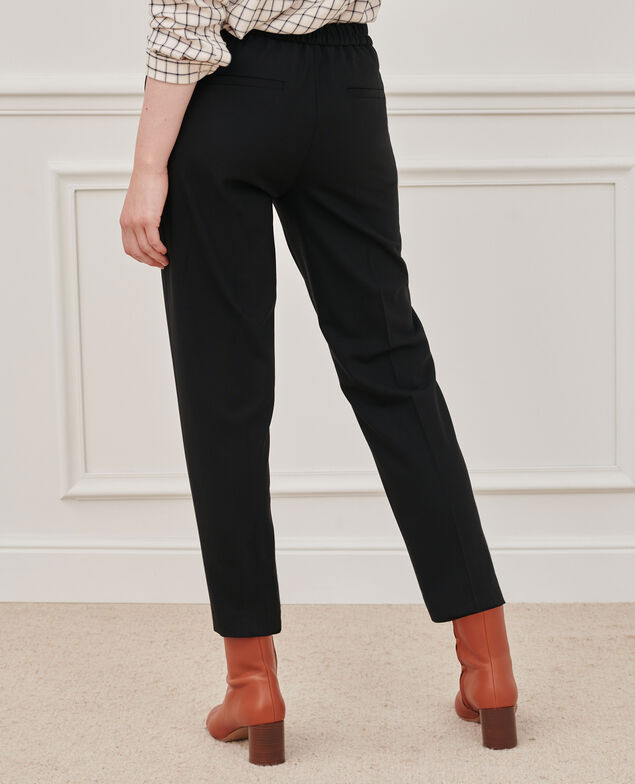 MARGUERITE - Cigarette trousers 4216 black_beauty Nokeasy